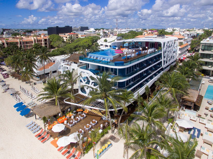 The Carmen Hotel di sanzpont, un progetto ispirato ai coralli del Mare Caraibico